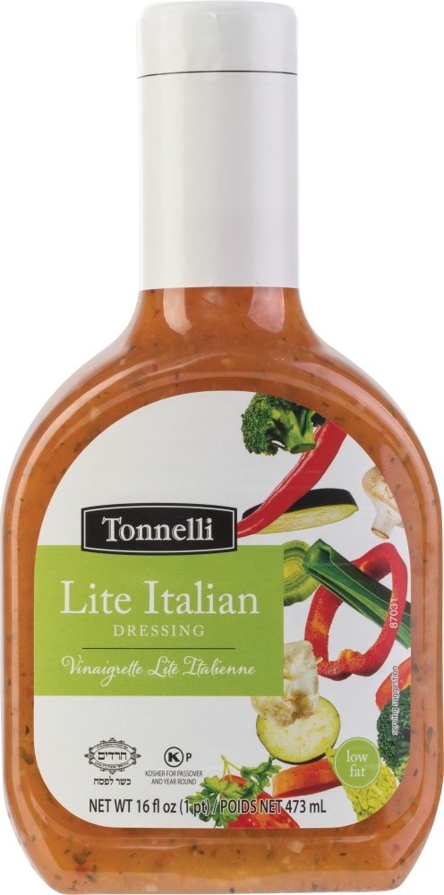 slide 1 of 1, Tonelli Lite Italian Salad Dressing, 16 fl oz