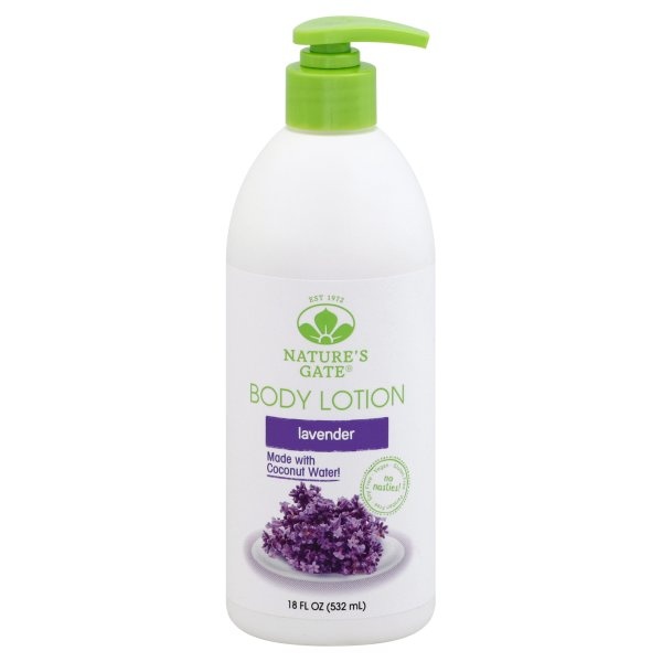 slide 1 of 1, Nature's Gate Lavender Body Lotion, 18 oz