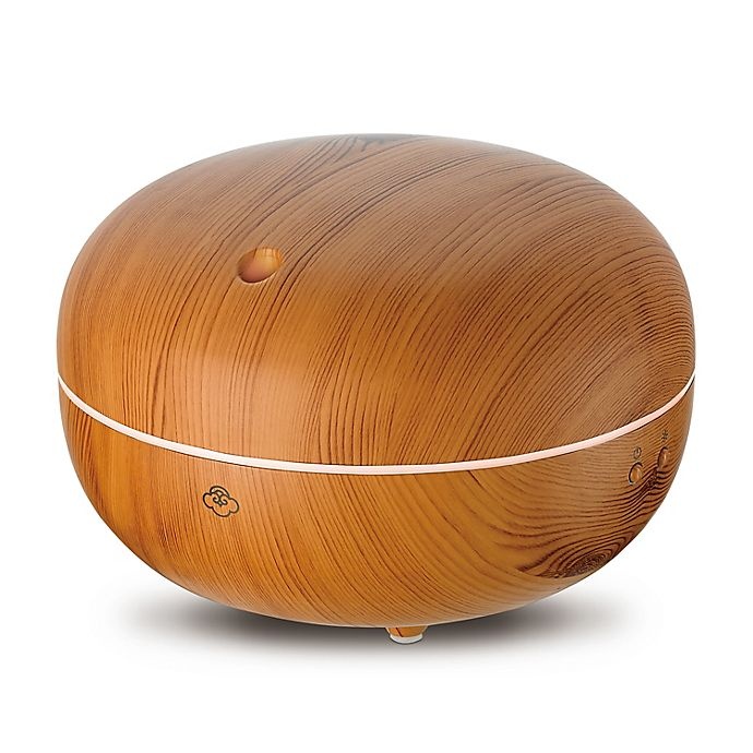 slide 1 of 2, Serene House Macaron Light Wood Ultrasonic Diffuser, 1 ct