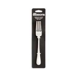 Hy-Vee Seasons Simplicity Satin Dinner Forks, Set Of 6