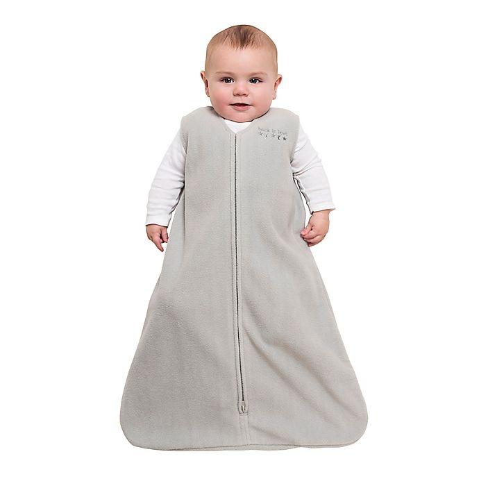 slide 2 of 4, HALO Large SleepSack Micro-Fleece Wearable Blanket - Grey, 1 ct