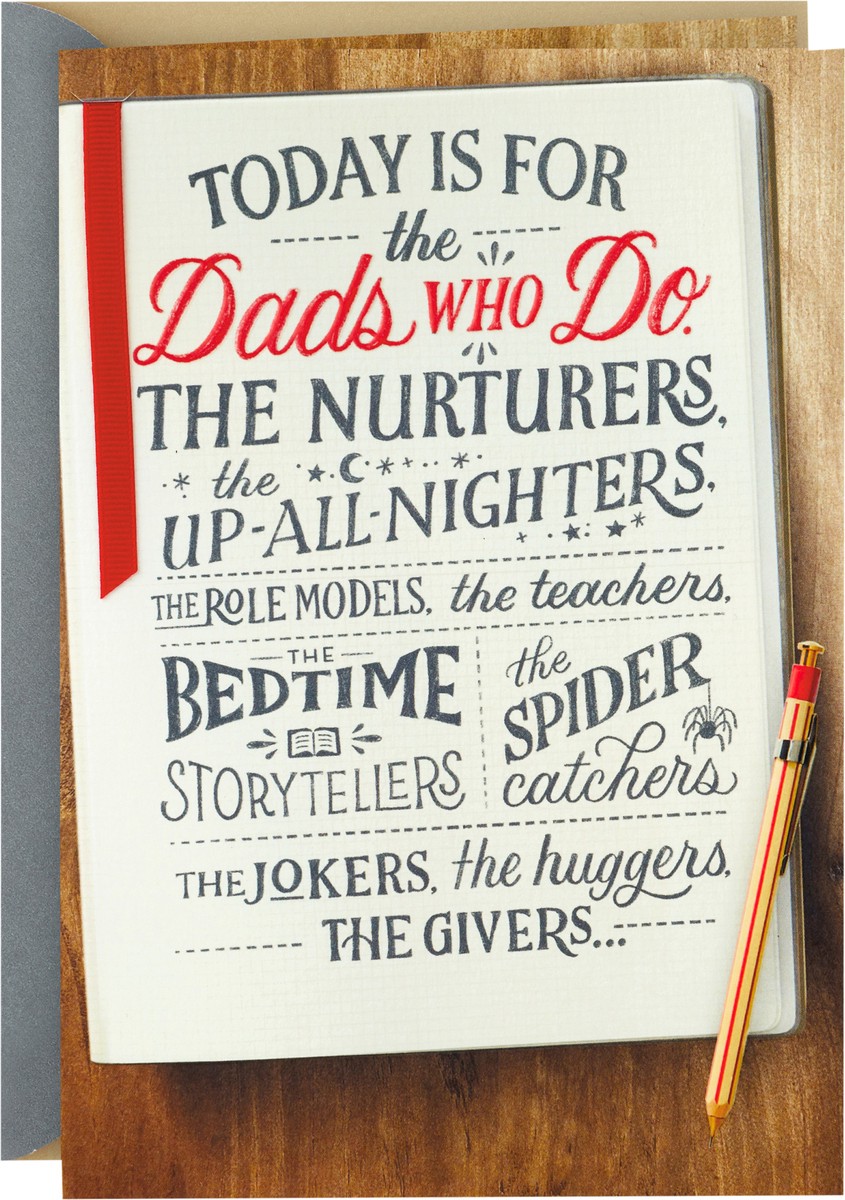 slide 5 of 6, Hallmark Happy Father's Day Greeting Card 1 ea, 1 ct