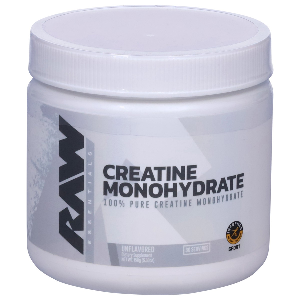 slide 11 of 14, Raw Essentials Unflavored Creatine Monohydrate 5.30 oz, 5.3 oz