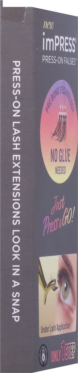 slide 8 of 9, imPRESS Press-On Falsies Natural Clusters 20 ea, 1 ct