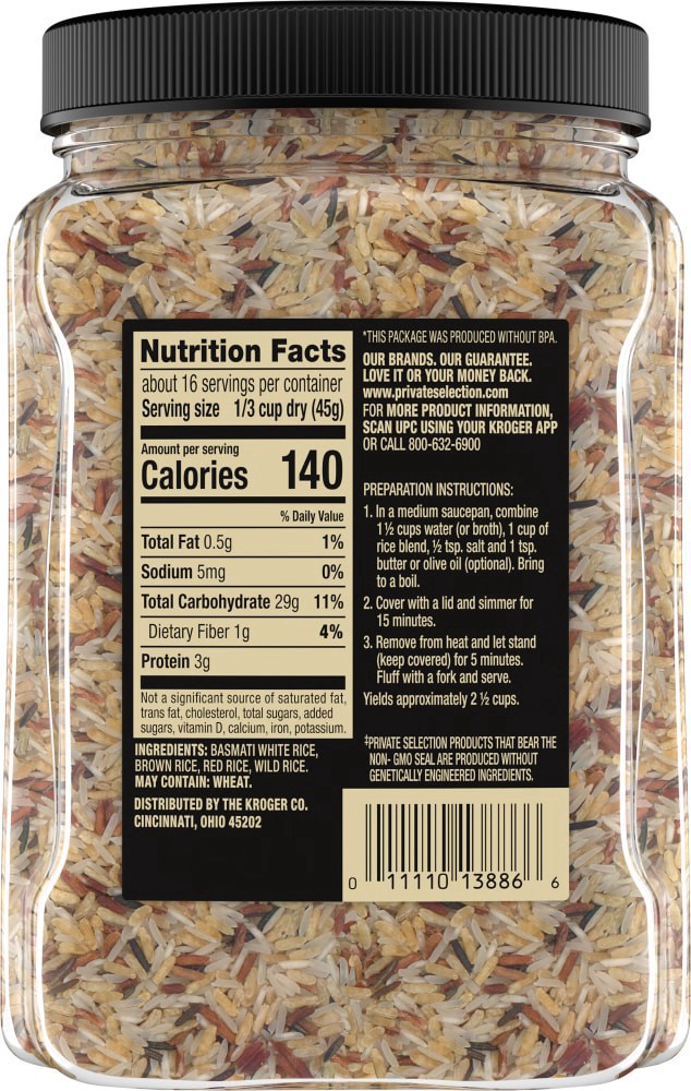 slide 2 of 2, Private Selection Chef Blend Rice, 21 oz