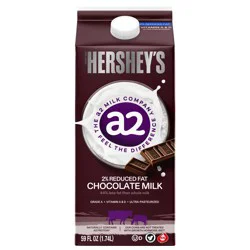 A2 Milk HERSHEY'S Chocolate 2% Reduced Fat Milk