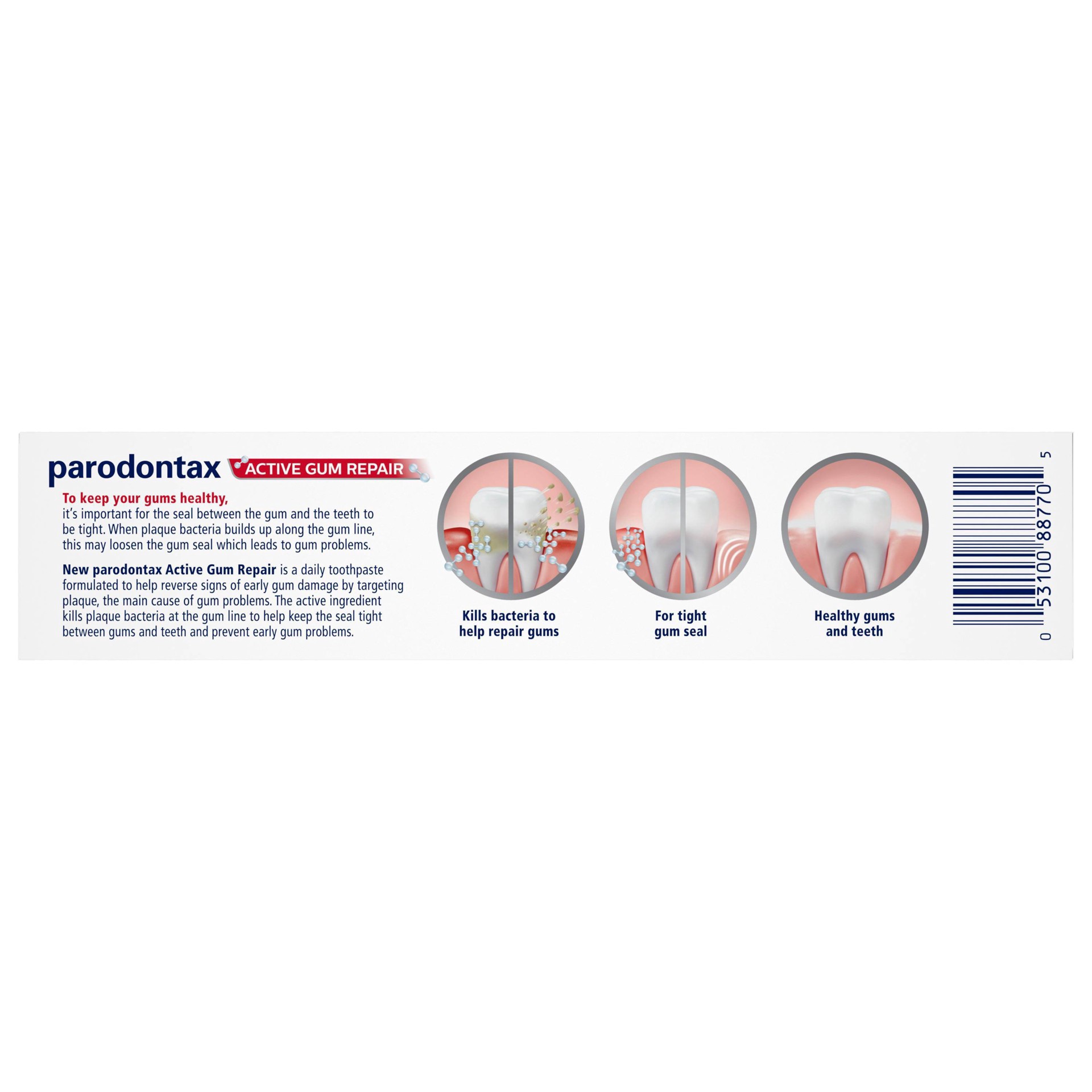 slide 4 of 11, Parodontax Active Gum Repair Whitening Toothpaste 3.4 oz, 3.4 oz