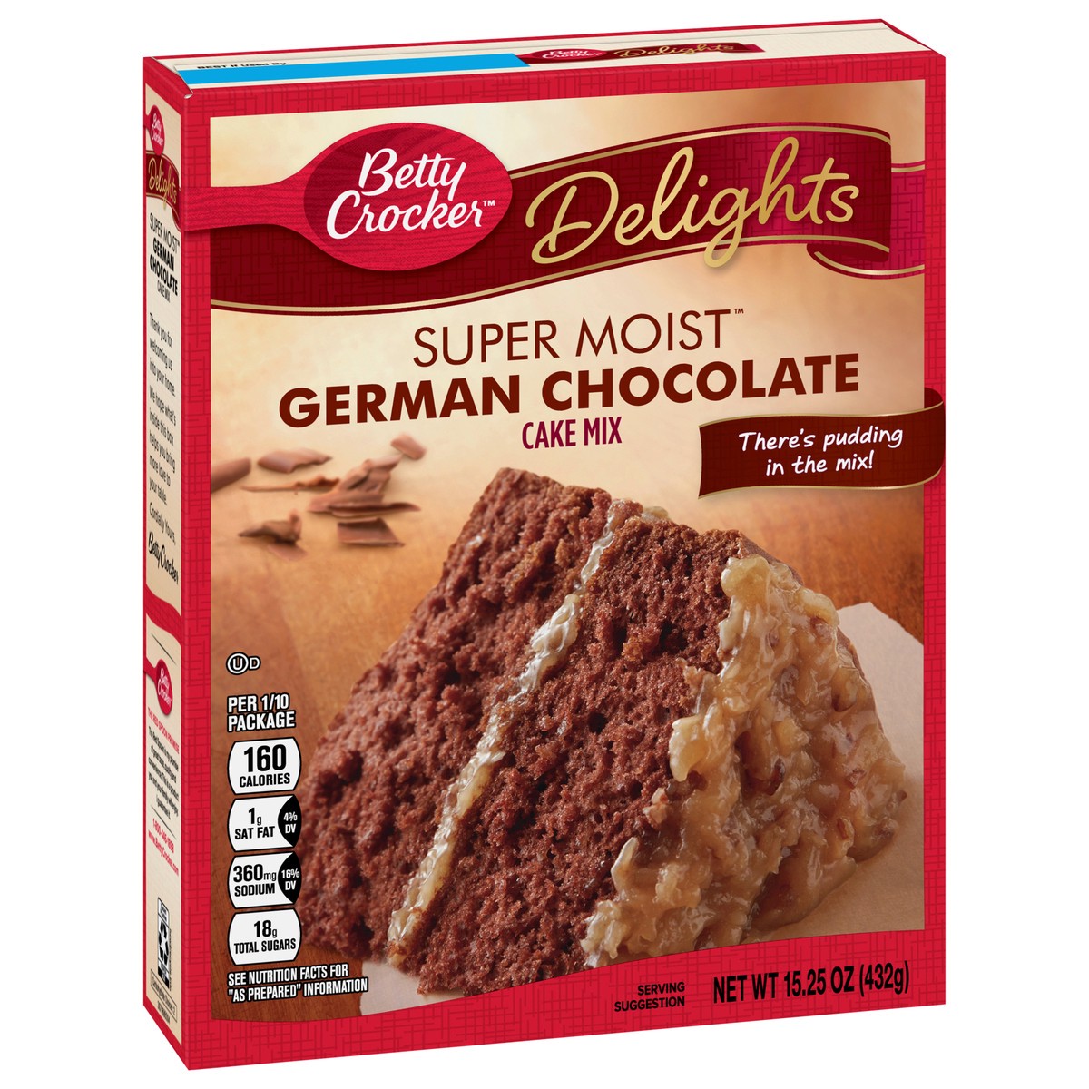 slide 2 of 9, Betty Crocker German Chocolate Cake, 15.25 oz