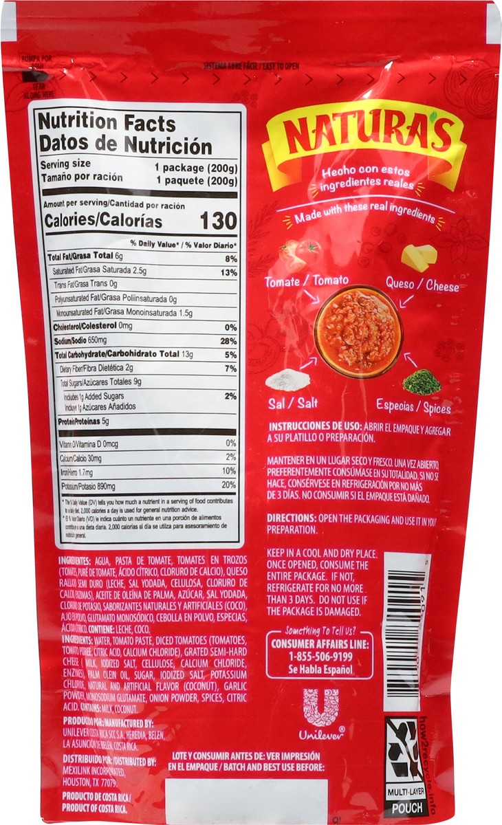 slide 5 of 13, Natura's Pasta Sauce with Cheese - 7.1 oz, 7.1 oz