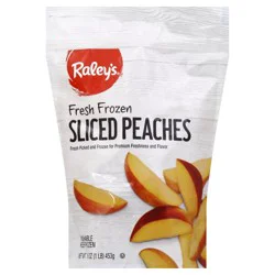 Raley's Peaches, Sliced 16 oz