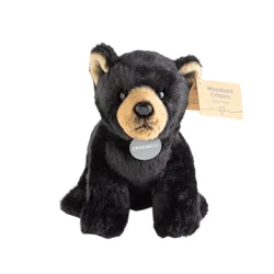 Demdaco Plush Black Bear