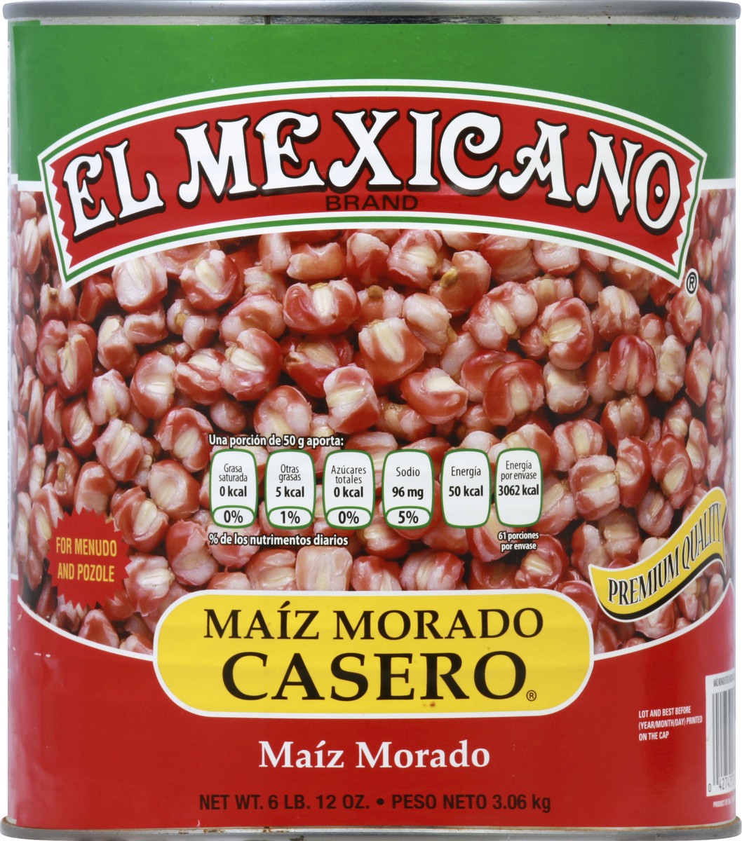 slide 10 of 10, El Mexicano Corn 6 lb, 108 oz