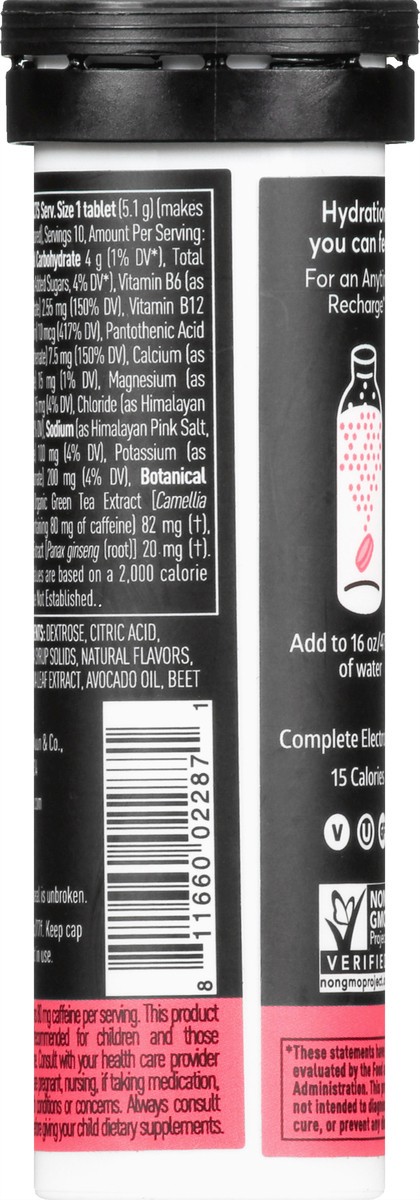 slide 4 of 12, Nuun Hydration Tablets Watermelon Burst Energy - 10 ct, 10 ct