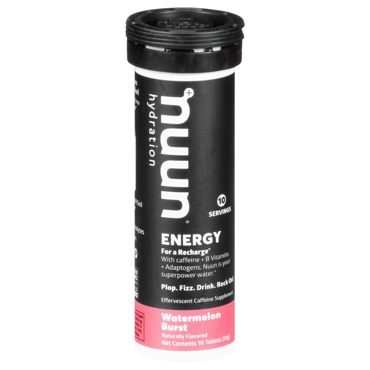 slide 11 of 12, Nuun Hydration Tablets Watermelon Burst Energy - 10 ct, 10 ct