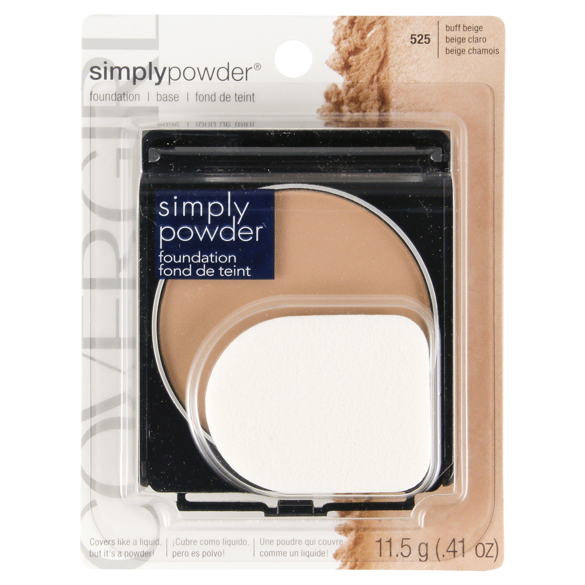 slide 1 of 2, Covergirl Simply Powder Compact 525 Buff Beige, 1 ct