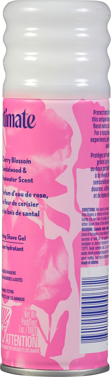 slide 3 of 11, Skintimate Bloom Cherry Blossom, Sandalwood & Rosewater Scent Moisturizing Shave Gel 7 oz, 7 oz