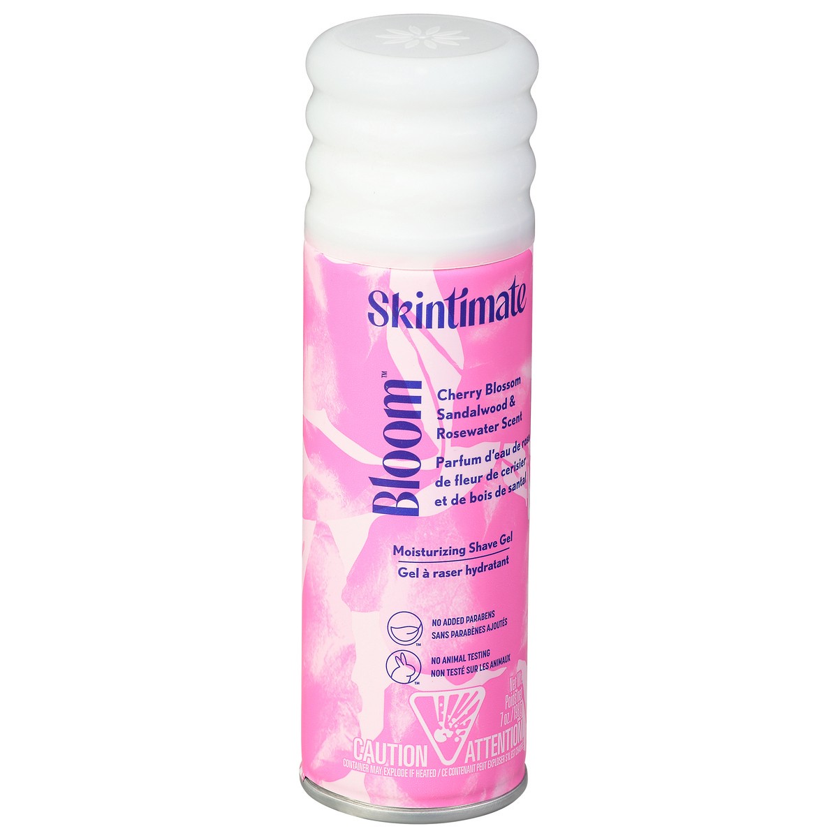 slide 5 of 11, Skintimate Bloom Cherry Blossom, Sandalwood & Rosewater Scent Moisturizing Shave Gel 7 oz, 7 oz