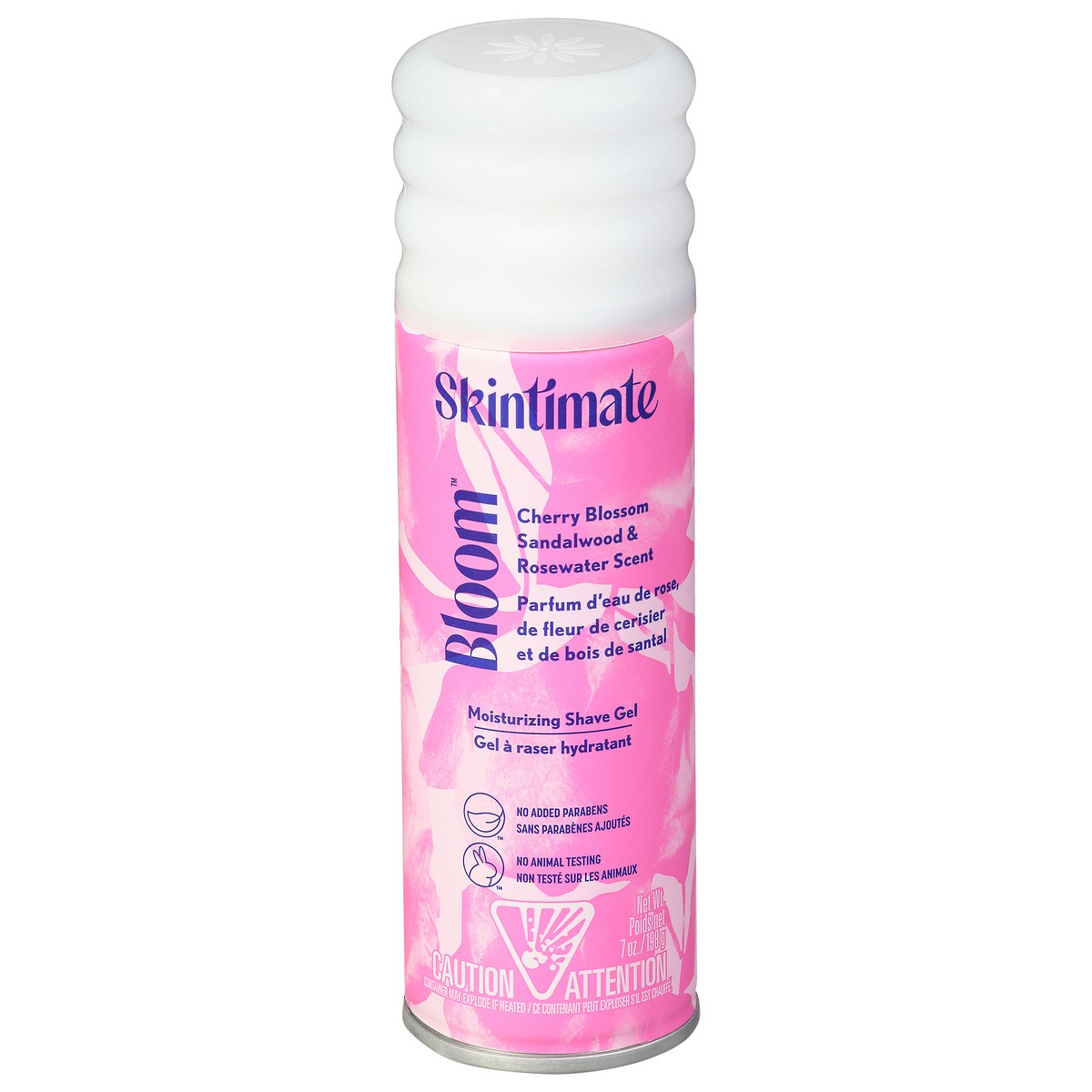 slide 8 of 11, Skintimate Bloom Cherry Blossom, Sandalwood & Rosewater Scent Moisturizing Shave Gel 7 oz, 7 oz