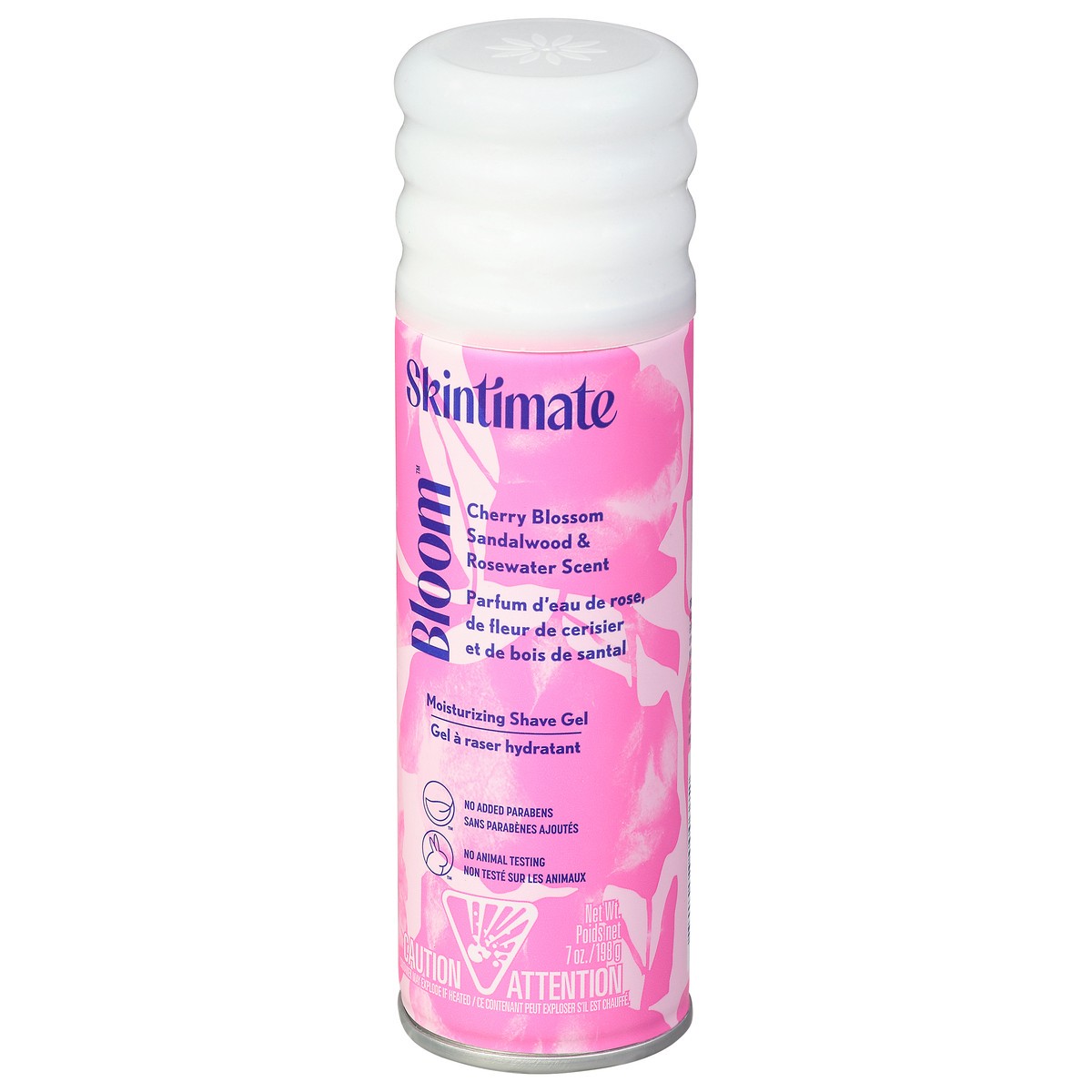 slide 10 of 11, Skintimate Bloom Cherry Blossom, Sandalwood & Rosewater Scent Moisturizing Shave Gel 7 oz, 7 oz