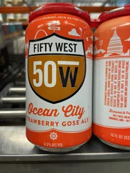 Fifty West Brewing Chasing Sunsets Peach Ale