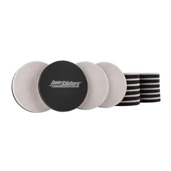 SuperSliders 3-1/2" Beige Round Reusable Felt Furniture Sliders