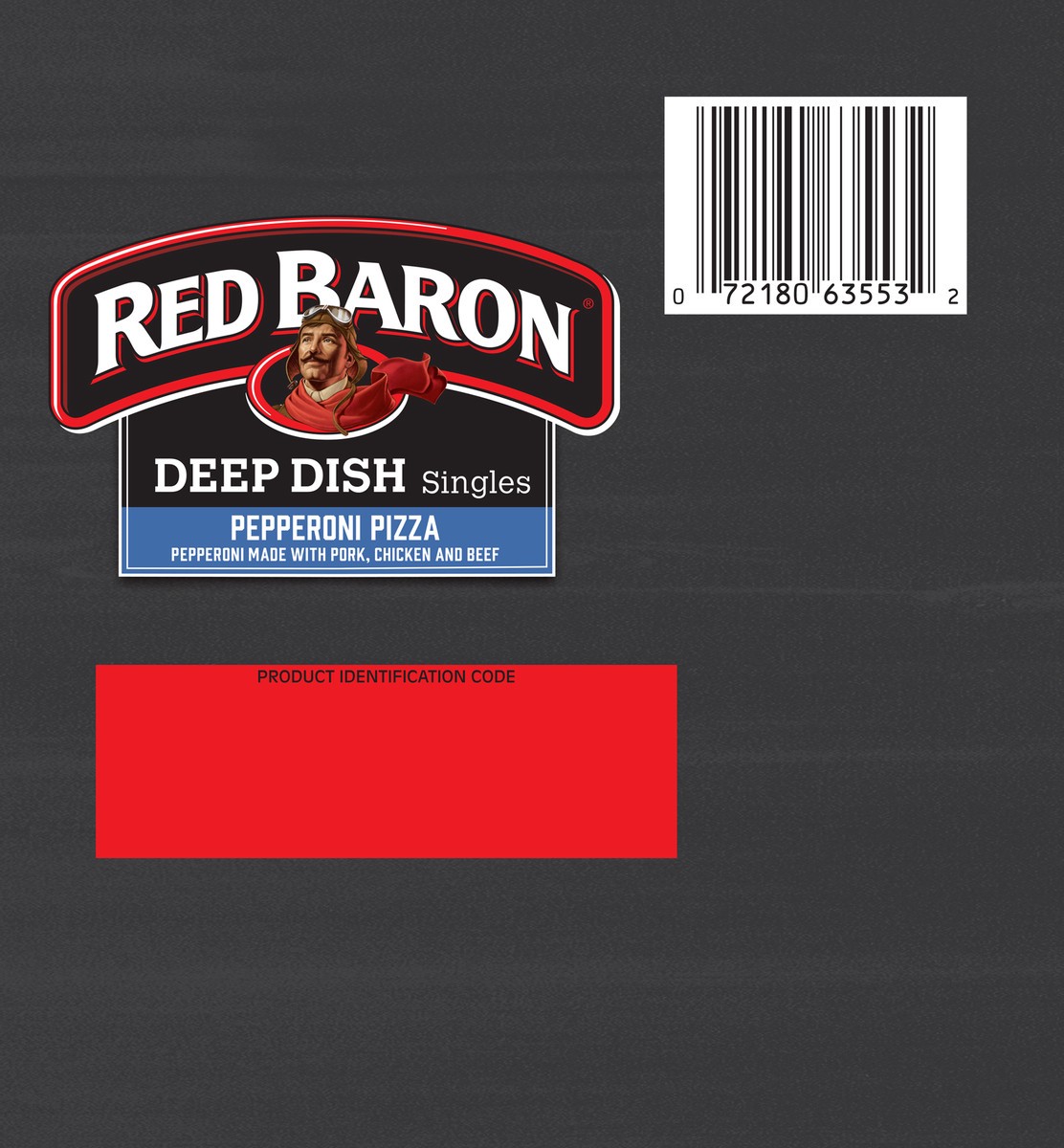 slide 11 of 13, Red Baron Singles Deep Dish Pepperoni Pizza 5 ea, 5 ct