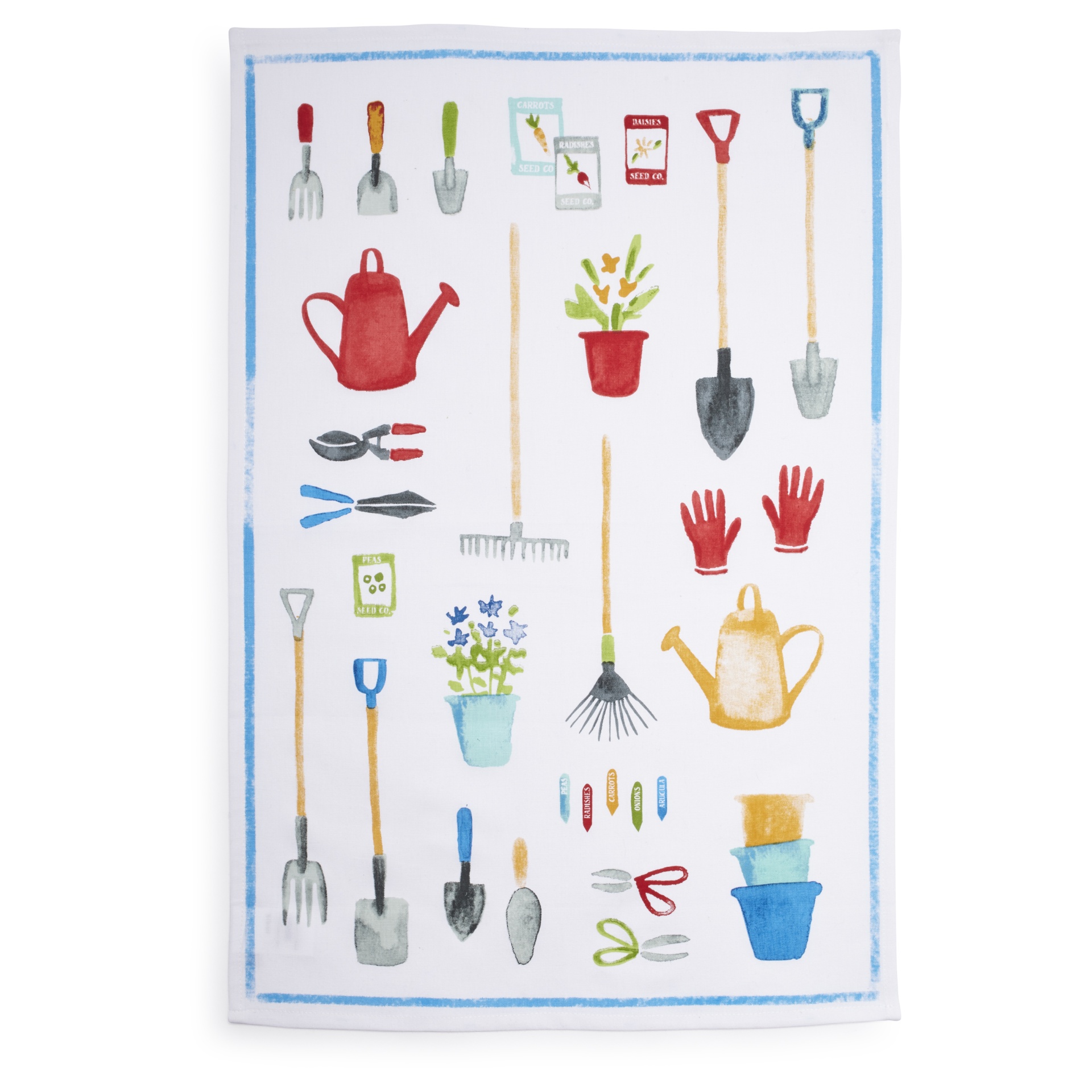 slide 1 of 1, Sur La Table Garden Tools Kitchen Towel, 1 ct