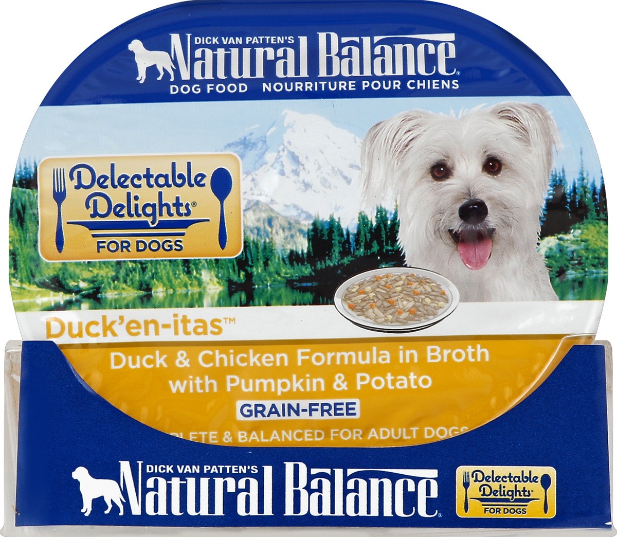 slide 5 of 6, Natural Balance Dog Food, Grain Free, Duck'En-Itas, 2.75 oz