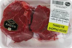 Private Selection Angus Beef Choice Tenderloin Steak (About 2 Steaks Per Pack)