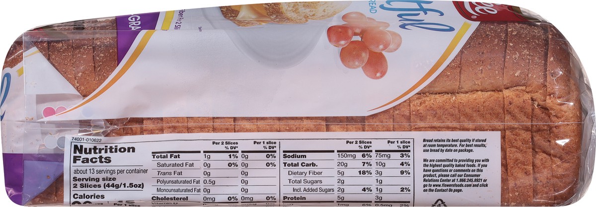 slide 4 of 9, Sara Lee Healthy Multi-Grain Delightful Bread 20 oz, 20 oz