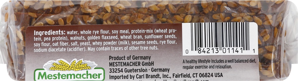 slide 8 of 10, Mestemacher Protein Bread 8.8 oz, 8.8 oz