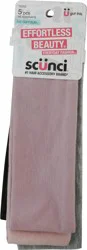scünci Effortless Beauty No Damage Headwraps - 5 ct