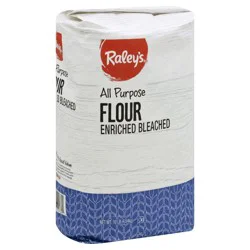 Raleys Raley's Flour, Bleached 160 Oz