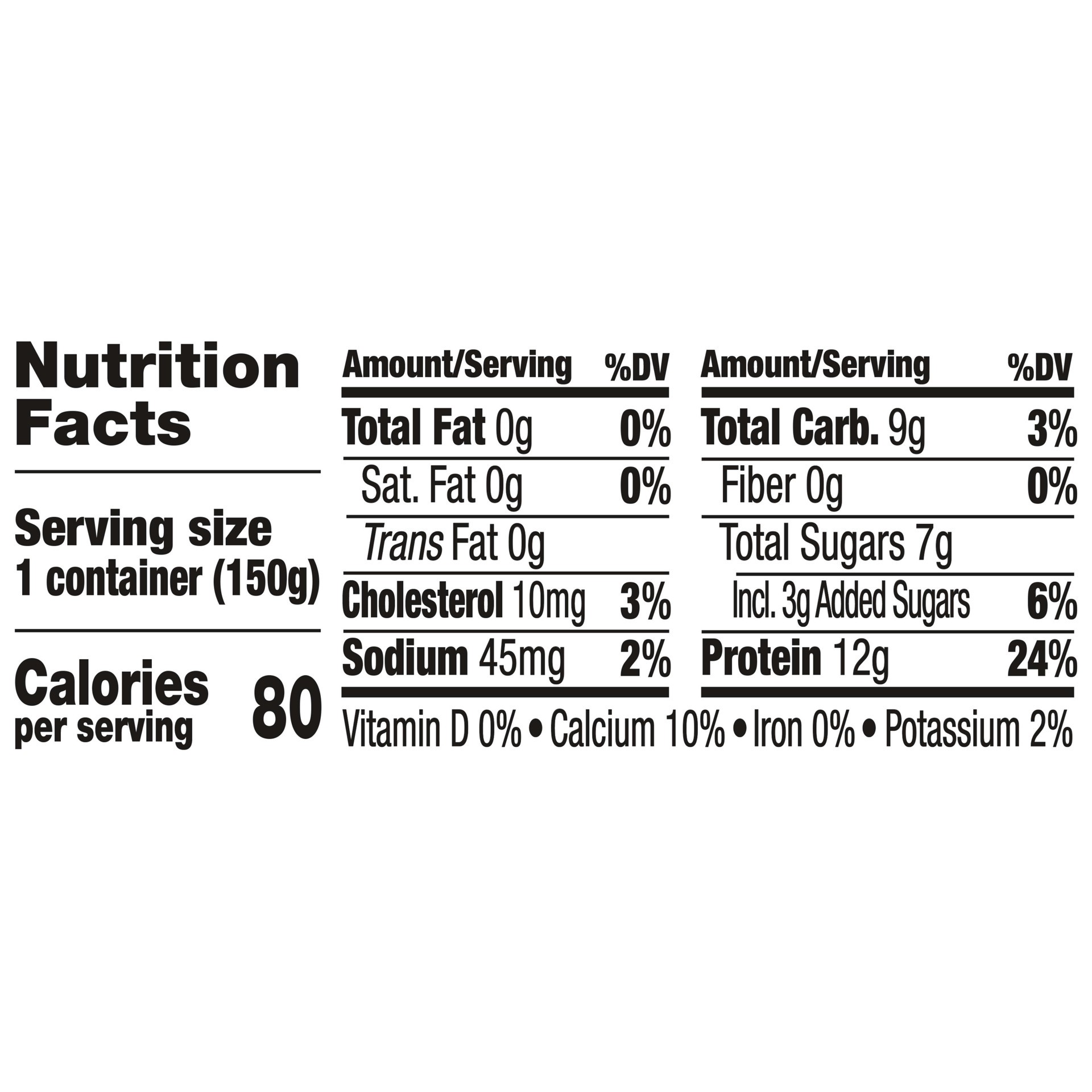 slide 5 of 5, Dannon Light + Fit Birthday Cake Greek Fat Free Yogurt, 5.3 OZ Yogurt Cup, 5.3 oz