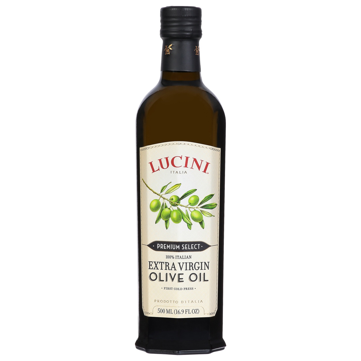 slide 1 of 8, Lucini Extra Virgin Olive Oil 16.9 fl oz, 500 ml