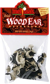 slide 1 of 1, Melissa's Mushrooms, Dried, Wood Ear, 0.5 oz
