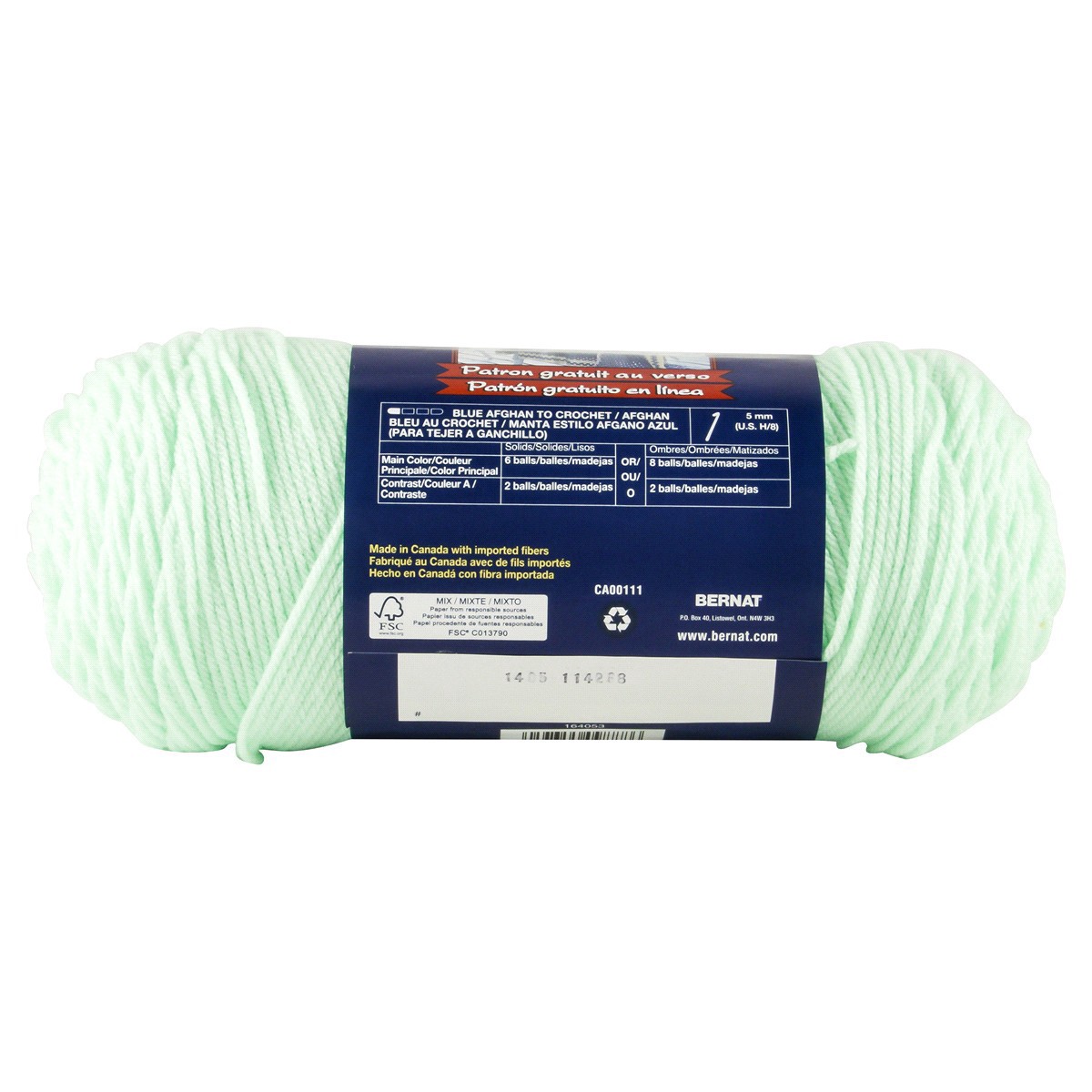 slide 2 of 4, Bernat Super Value Yarn - Mint, 1 ct