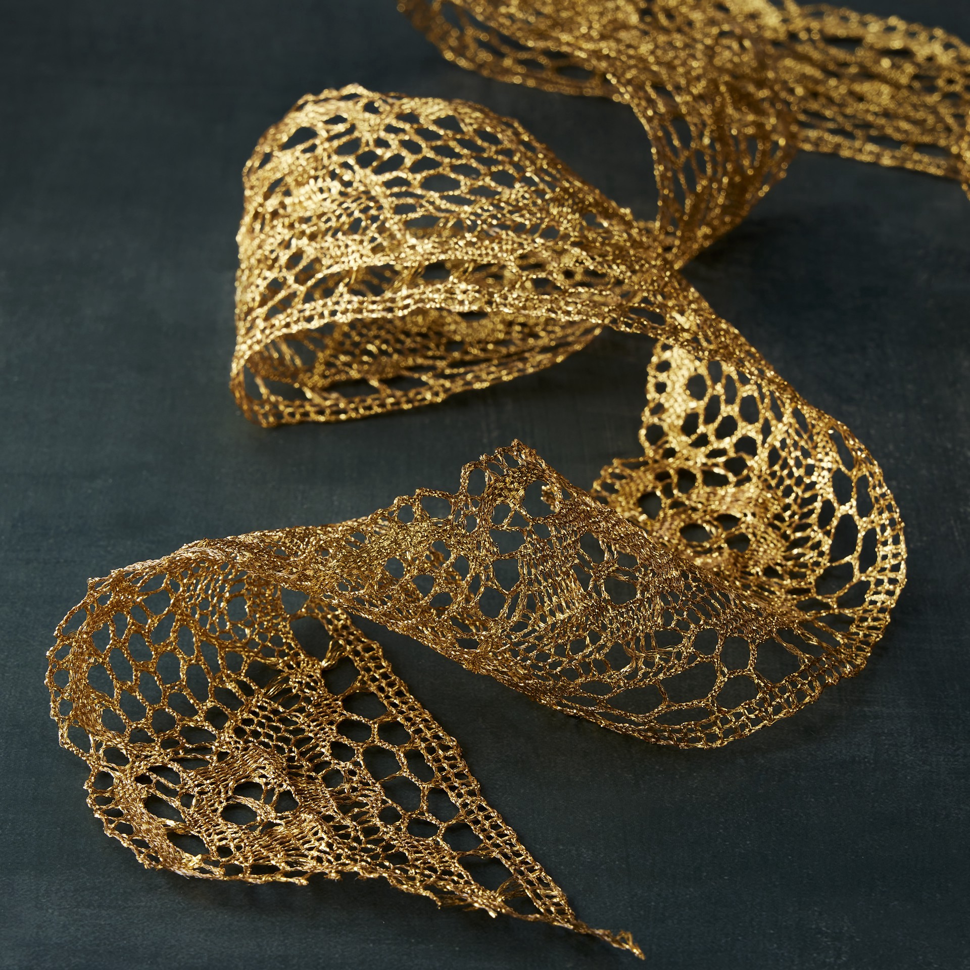slide 2 of 2, 3" X 3yd. Lace Ribbon By Celebrate It Occasions, 3 in x 3 yd