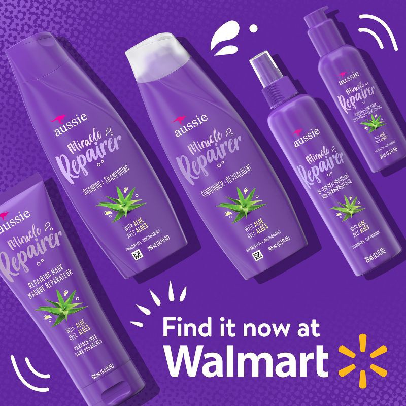 slide 6 of 11, Aussie Mrcl Rpr Hi Tmp Heat Prtct Ale, 8.5 oz