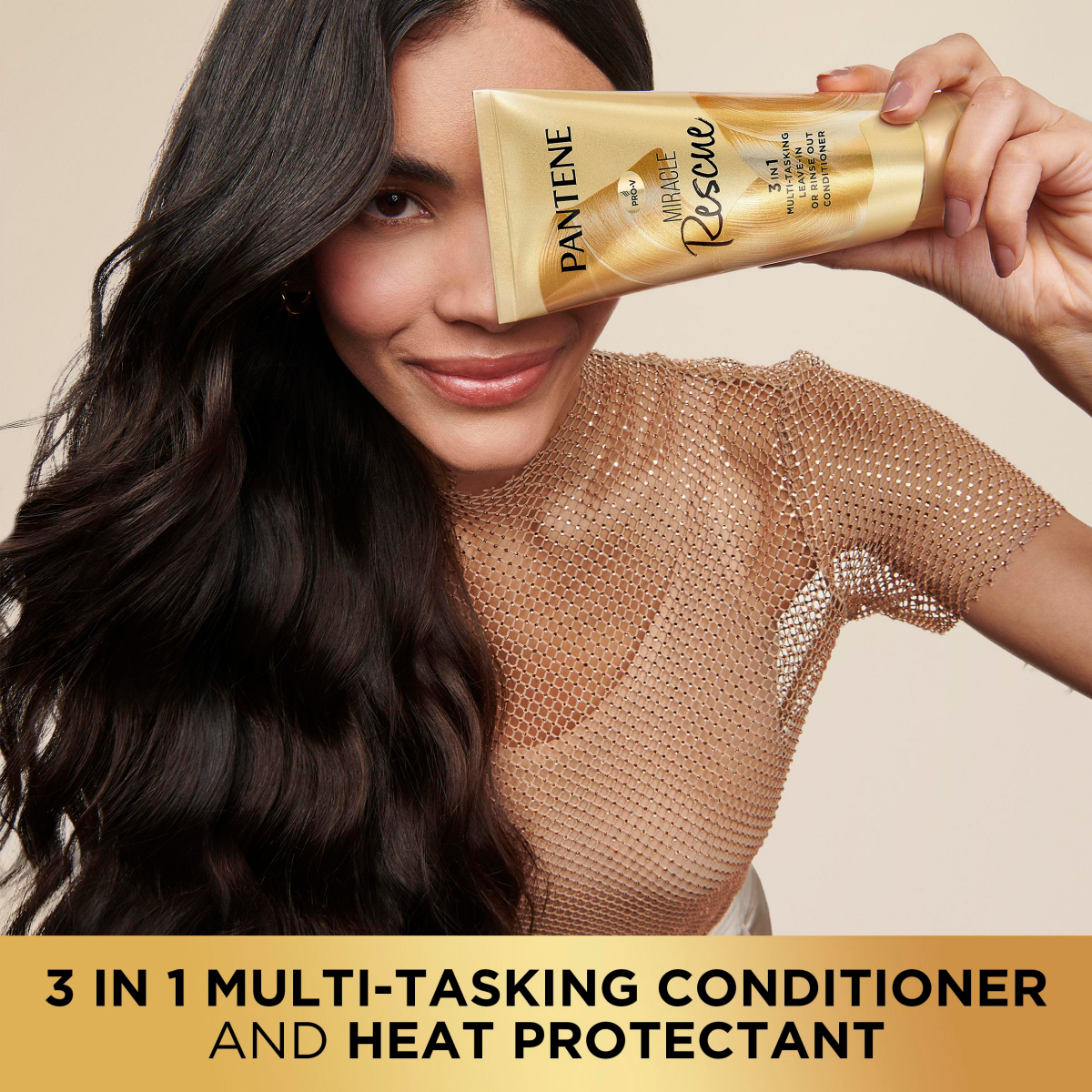 slide 6 of 29, Pantene 3in1 Multi-Tasking Leave-in or Rinse Out Conditioner, Moisturizes, Protects from Heat, Prevents Frizz, Detangles, 6.0 OZ, 6 fl oz