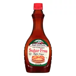 Maple Grove Farms Sugar Free Maple Flavor Low Calorie Syrup 24 fl. oz. Squeeze Bottle