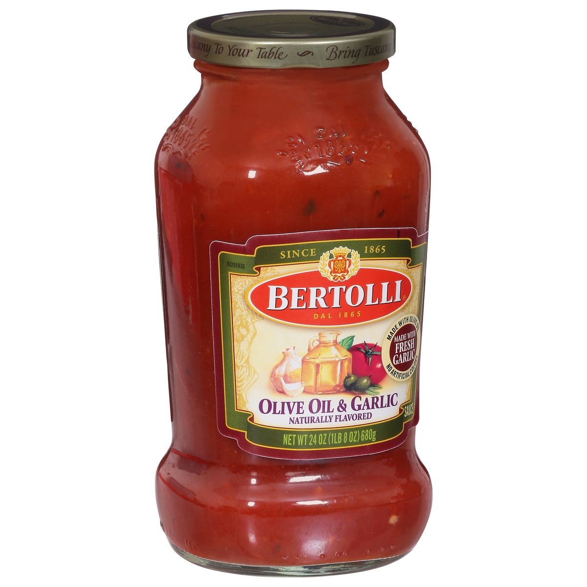 slide 8 of 9, Bertolli Olive & Garlic Sauce, 24 oz