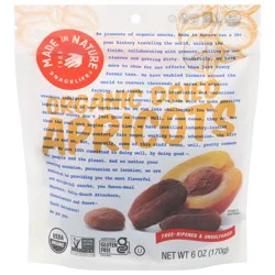 Made in Nature Snacklife Dried Organic Apricots 6 oz