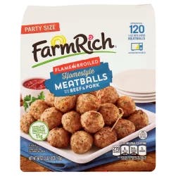 Farm Rich Homestyle Meatballs 60 oz. Bag