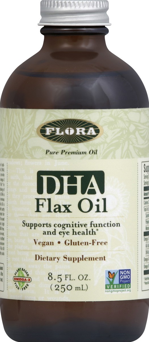 slide 2 of 3, Flora Flax Oil 8.5 oz, 8.5 oz
