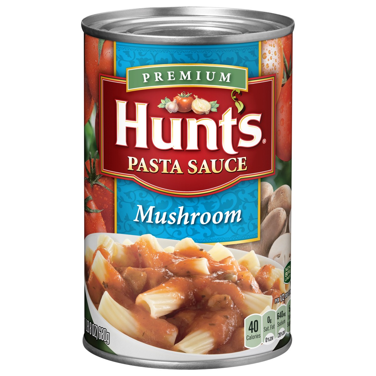 slide 1 of 2, Hunt's Mushroom Pasta Sauce, 24 oz, 24 oz