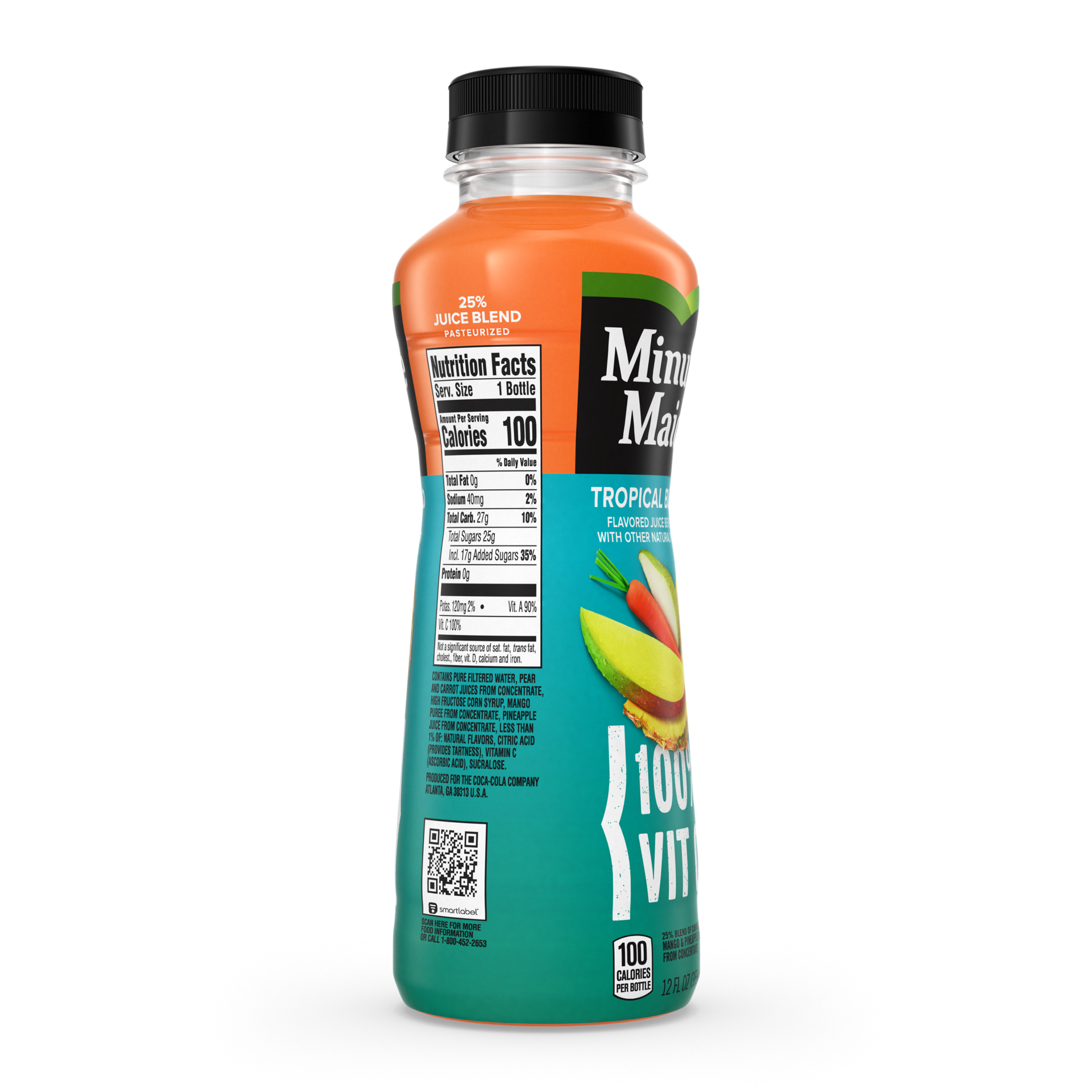 slide 3 of 5, Minute Maid JTG Tropical Bottle, 12 fl oz, 12 fl oz