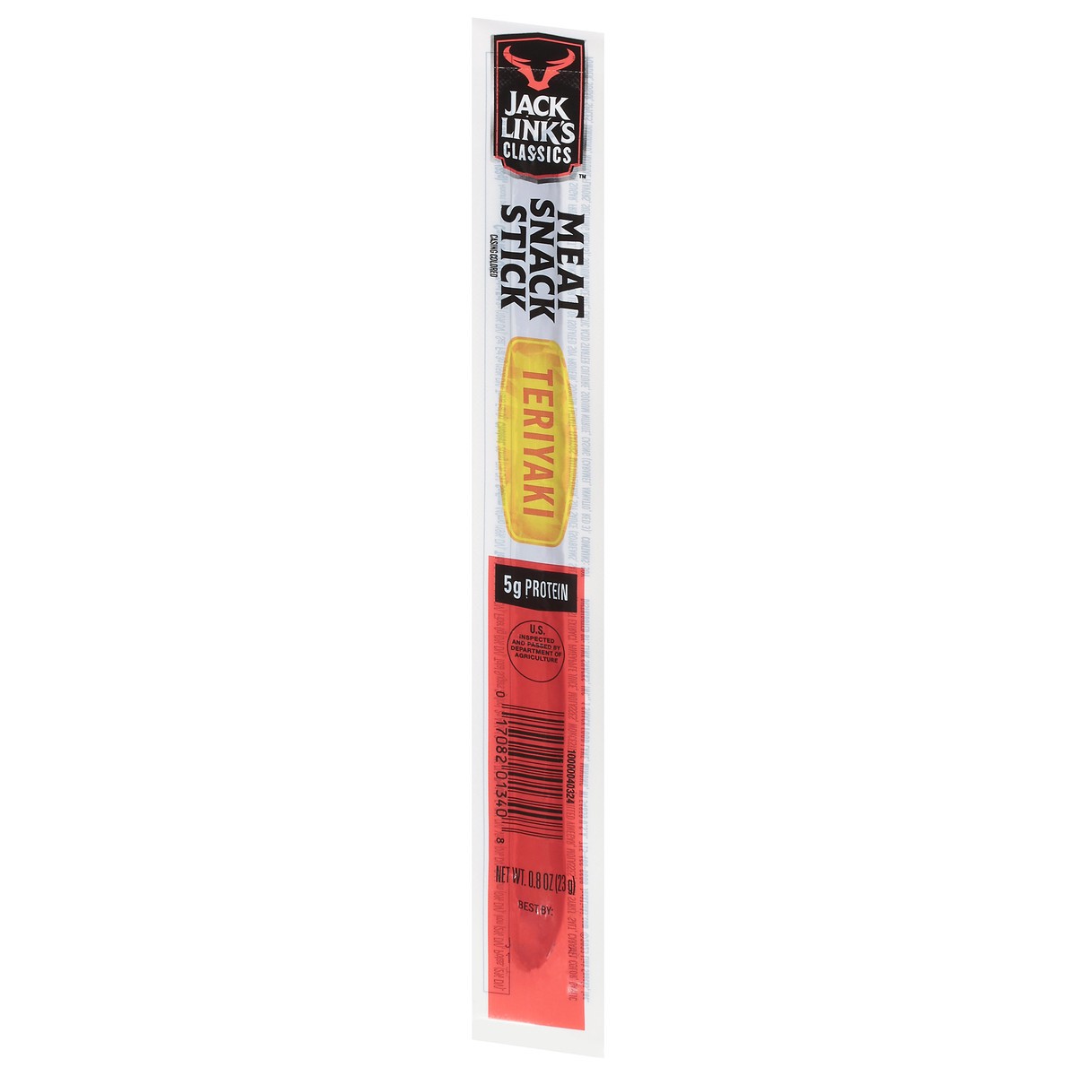 slide 7 of 13, Jack Link's Classics Teriyaki Meat Snack Stick, 0.8 ounce, 0.8 oz