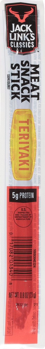 slide 13 of 13, Jack Link's Classics Teriyaki Meat Snack Stick, 0.8 ounce, 0.8 oz