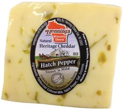 Hennings Hatch Pepper Cheddar Cheese
